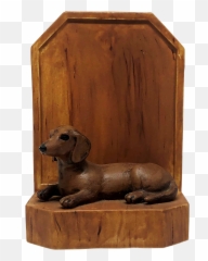 Dachshund Bookend - Doghouse png