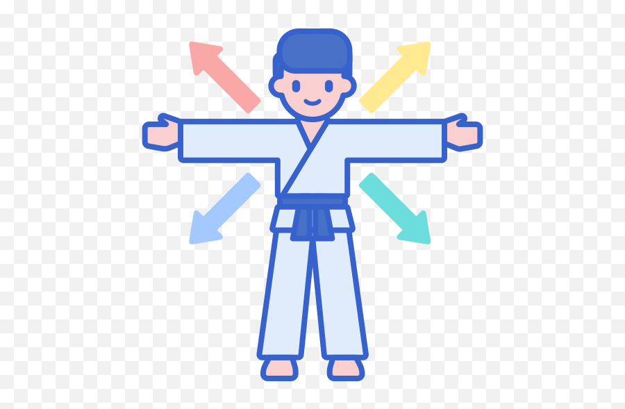 Flexibility Icon From Martial Arts Pack Style - Download Deploy Icon Noun Project Png,Taekwondo Icon