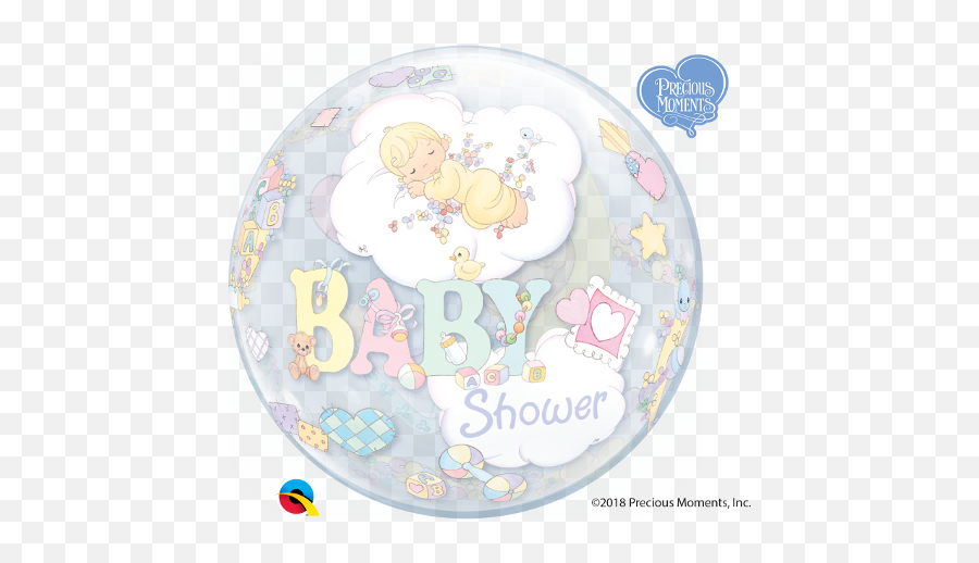 Baby Shower Pastel Coloured Bubble - 071444275675 Png,Baby Shower Png