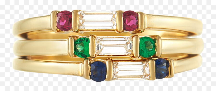 Sapphire Ruby Emerald And Diamond Ring Band Png Gucci Icon