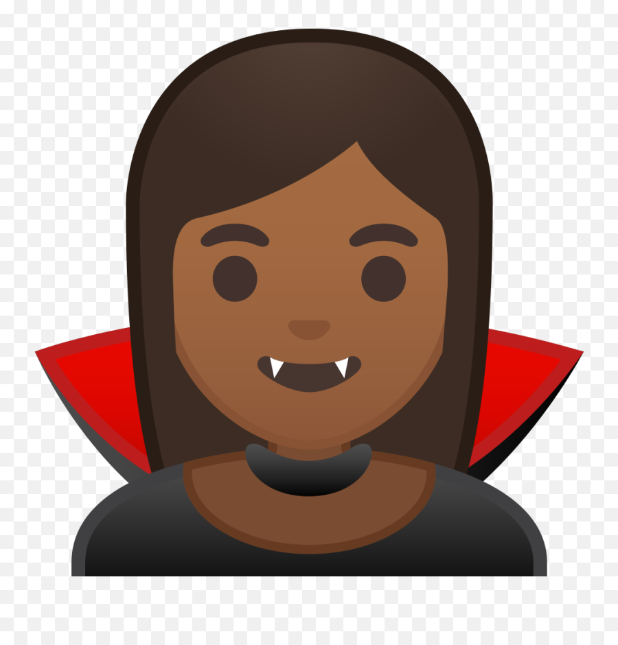 Woman Vampire Medium Dark Skin Tone Icon Noto Emoji People Png Dracula