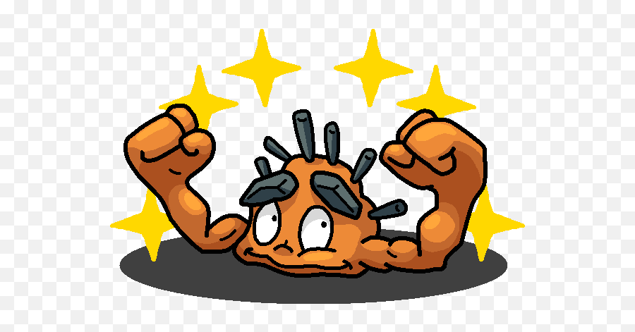 Shiny Alolan Geodude Png Clipart - Full Size Clipart,Braixen Icon