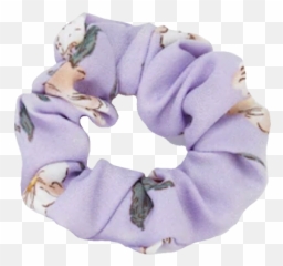 Scrunchie Purple Headwear Pngs Png - Purple Scrunchie Transparent Background,Scrunchie Png