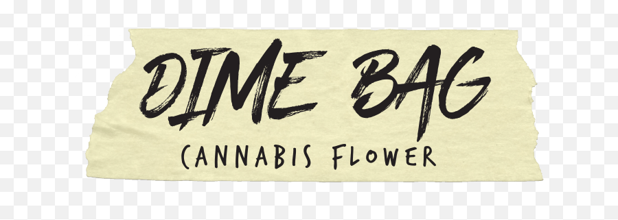 Dime - Dime Bag Concentrates Png,Cannabis Logo