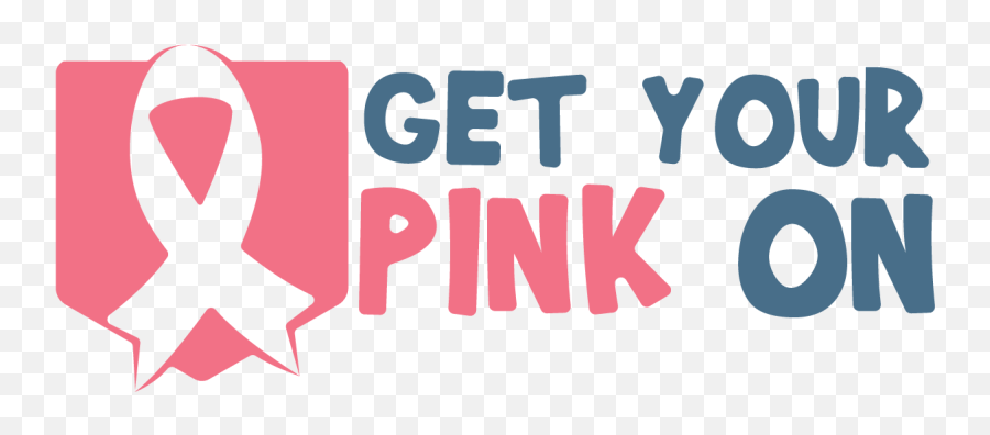 Get Your Pink - Graphic Design Png,Cancer Logos