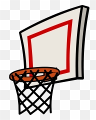 Net Clipart Basketball Swish - Transparent Background Basketball Hoop Clipart Png,Swish Png