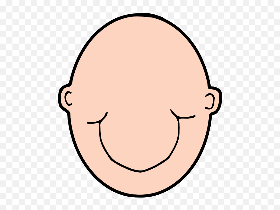 Bald Head Clipart Black And White Transparent Cartoon - Clipart Head Png,Bald Head Png