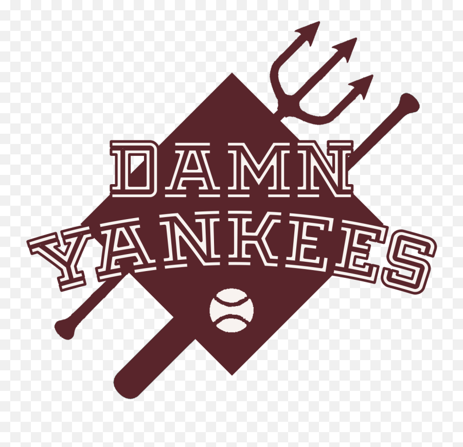 Damn Yankees Vanderbilt Off Broadway - Graphic Design Png,Yankees Logo Transparent