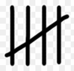 Library Of 5 Tally Mark Clip Art Free Download Png Files - Tally Marks Of