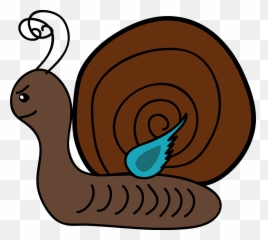 Snail Gastropod Univalve - Clip Art Png,Slug Png