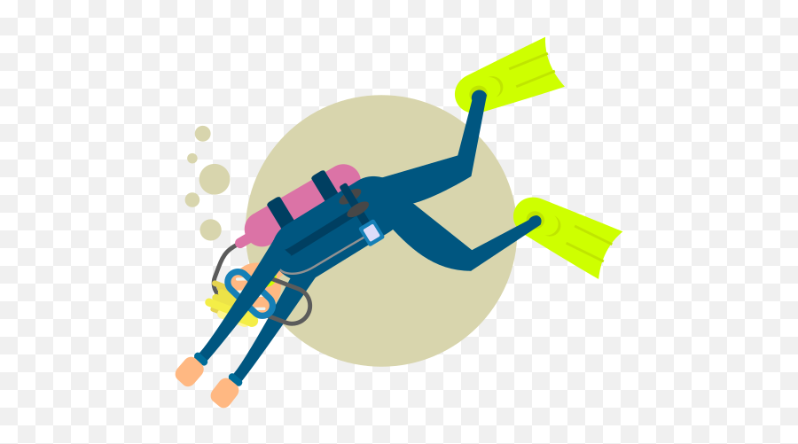 Diving Scuba Diver Sport Summer Free Icon Of Sports Pack - Graphic Design Png,Scuba Diver Png