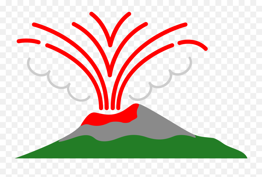 Volcano Eruption Clipart Png