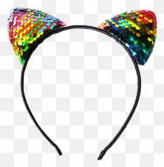 Sequence Cat Ears - Headband Transparent png