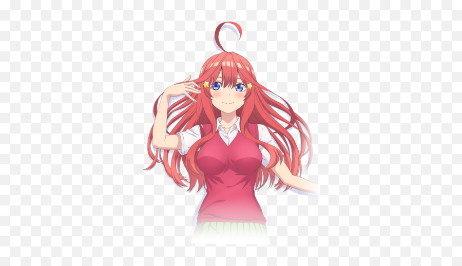 Who Is Your Favorite Characters From Anime Go Toubun No - Itsuki Nakano Anime The Quintessential Quintuplets Png,Anime Character Png