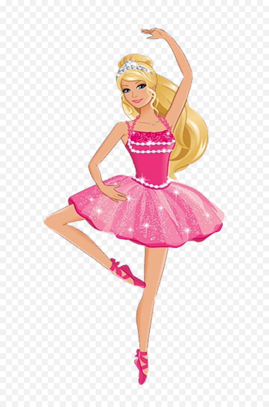 Free Png Barbie - Ballerina Barbie Clipart,Barbie Png
