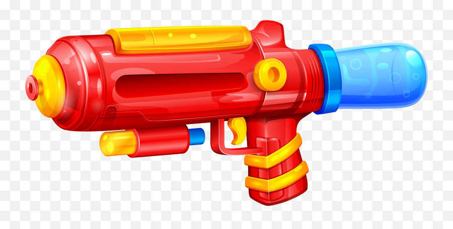 Water Gun Clipart Png - Transparent Water Gun Png,Pistol Png