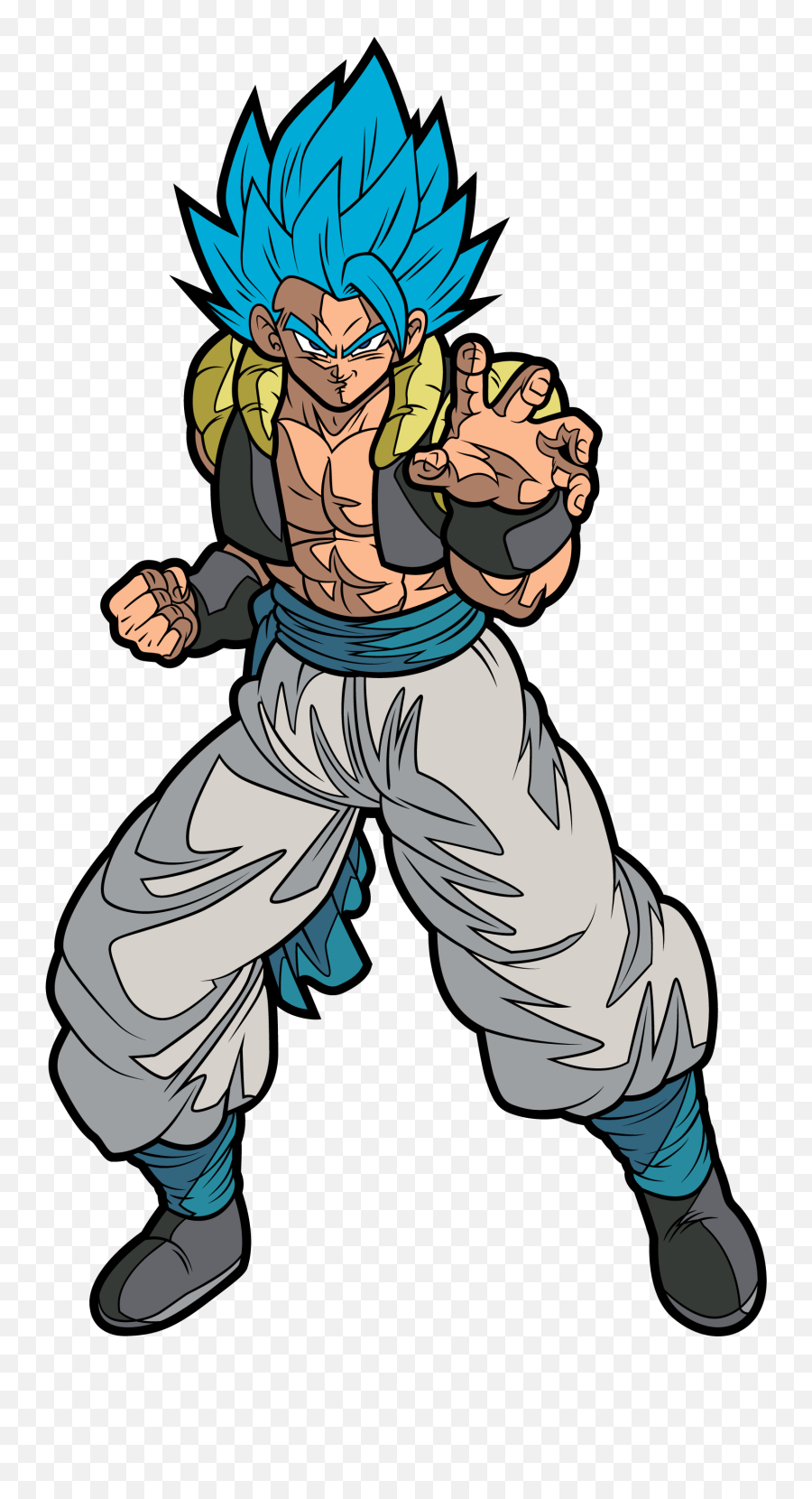 Super Saiyan God Gogeta - Gogeta Figpin Png,Gogeta Png