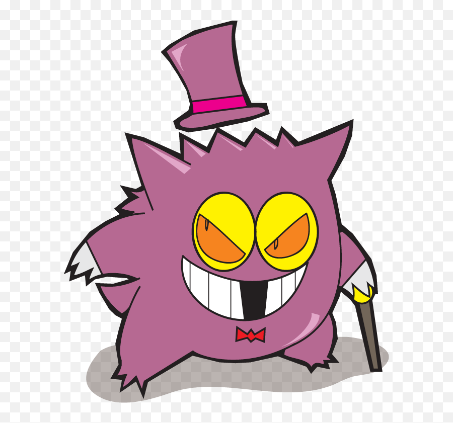 Super Jail Gengar Clipart Png