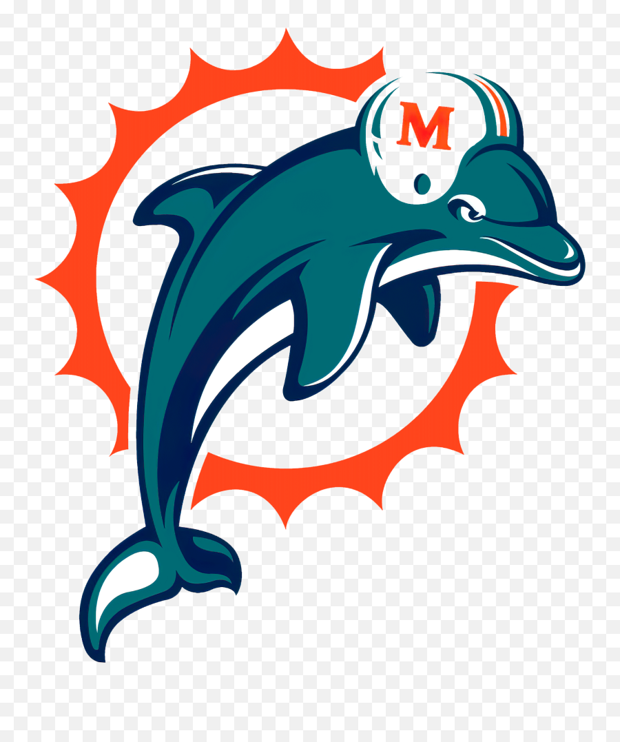 Miami Dolphins Logo - Miami Dolphins Old Logo Png,Dolphins Png