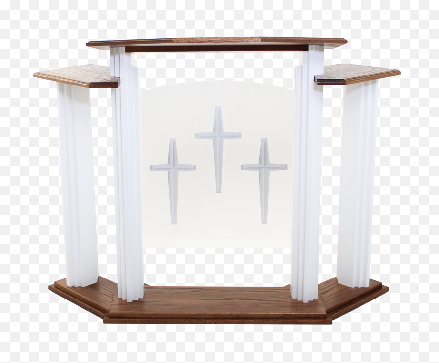 Church Altar Png Transparent - Christian Pulpit In Church,Podium Png
