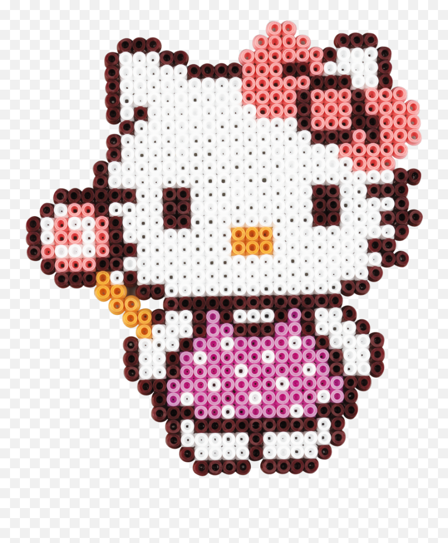 Halloween Hello Kitty Perler Beads Png