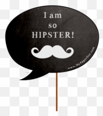 Movember Photo Props - 2 pack Dot png