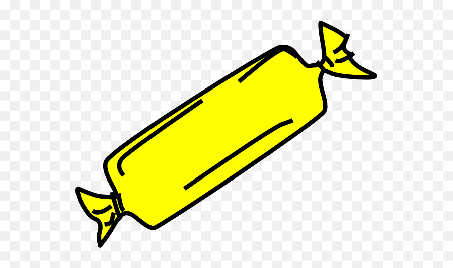 Sweets Clipart Black And White Library Yellow Huge Freebie - Yellow Candy Clipart Png,Candy Clipart Png