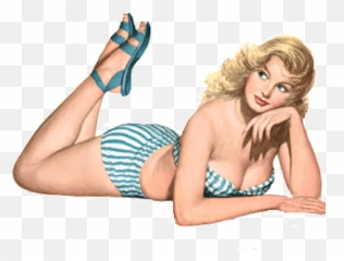 Download Pin Up Girl Png Transparent - Model,Pin Up Girl Png