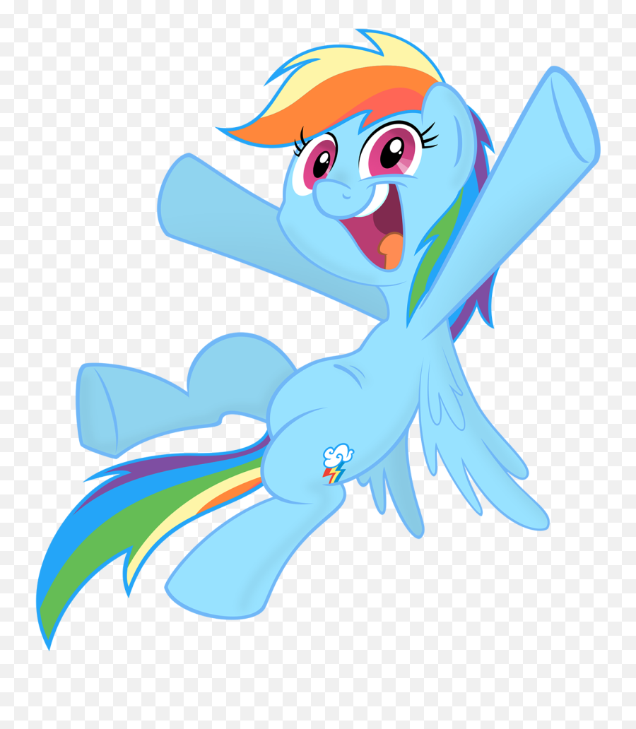 Rainbow Dash Is Psyched By Spectrepony - Fur Affinity Dot Net Mlp Png,Rainbow Dash Png