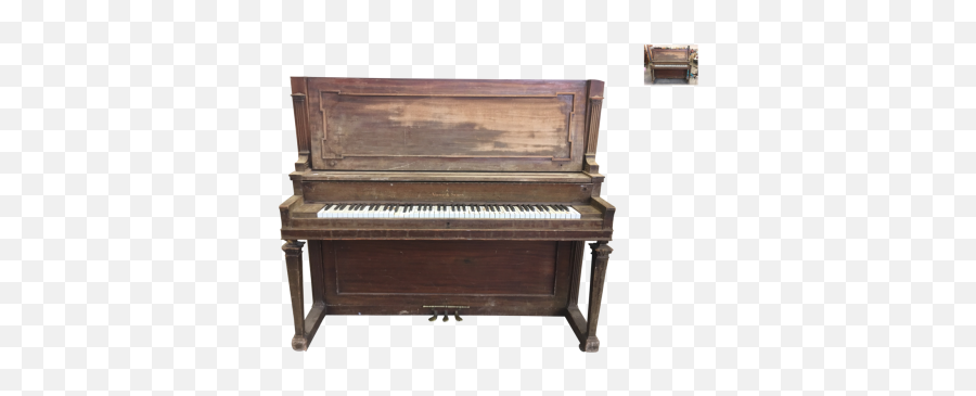 Download Piano Free Png Transparent - Old Piano No Background,Piano Transparent Background