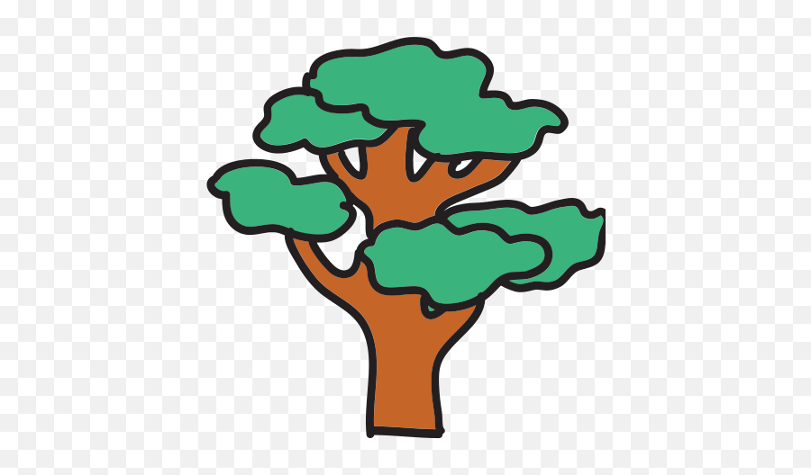 Large Tree Icon - Drawing Png,Large Tree Png