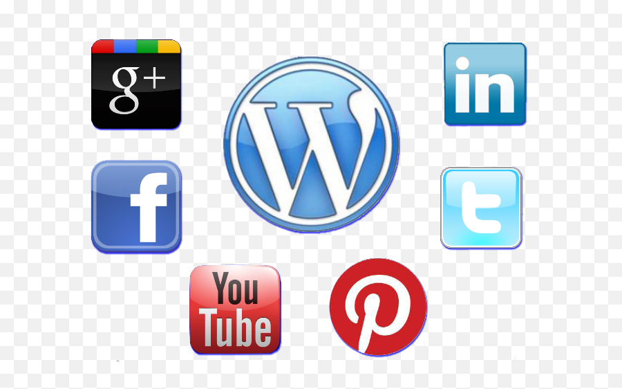 How To Socially Network - Social Media Icons Big Png,Social Networking Logo