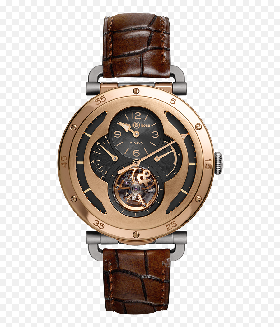 Ww2 Military Tourbillon Rose Gold - Watch Png,Rose Gold Png