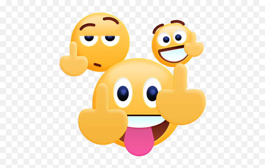 Png Middle Finger Emoji Sticker - Animated Gif Emoji Middle Finger,Finger Emoji Png