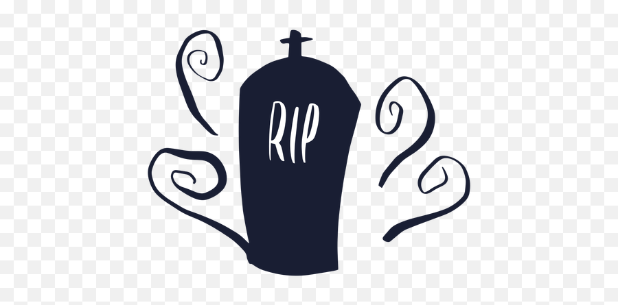 Rip Tombstone Silhouette - Transparent Png U0026 Svg Vector File Serveware,Rest In Peace Png