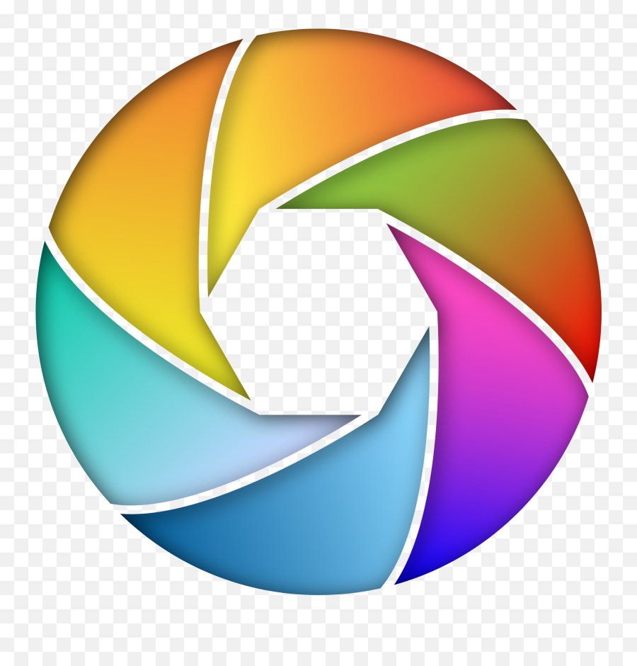 Camera Shutter Clipart - Full Size Clipart 5679375 Colorful Camera Shutter Png,Aperture Logo Png