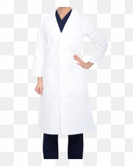 Download Hd Leo Med 2420 Lab Coat Transparent Png Image - Full Length,Lab Coat Png