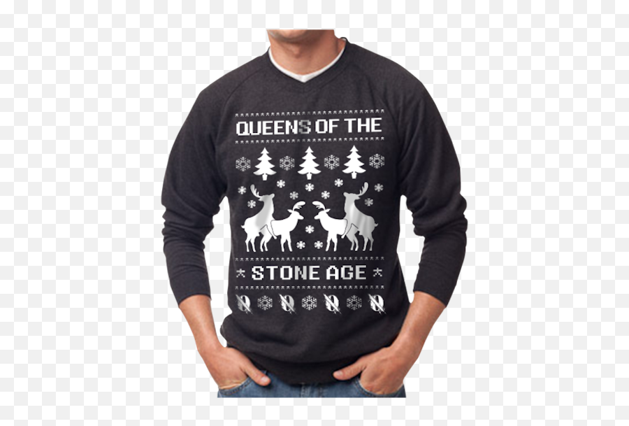 Stone Age Death From Above 1979 - Qotsa Christmas Sweater Png,Queens Of The Stone Age Logo