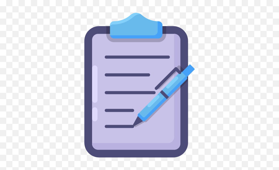 Notes Clipboard Free Icon Of Education - Horizontal Png,Gambar 7 Icon