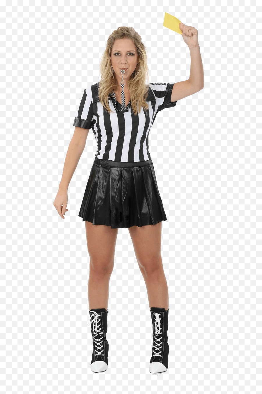 Download Hd Female Referee Costume - Womens Sports Fancy Dress Png,Referee Png