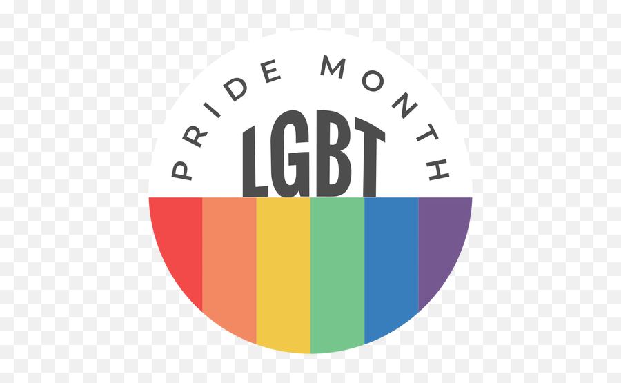 Pride Month Lgbt Badge Transparent Png U0026 Svg Vector - Pride Month Transparent,How To Make A Pride Icon