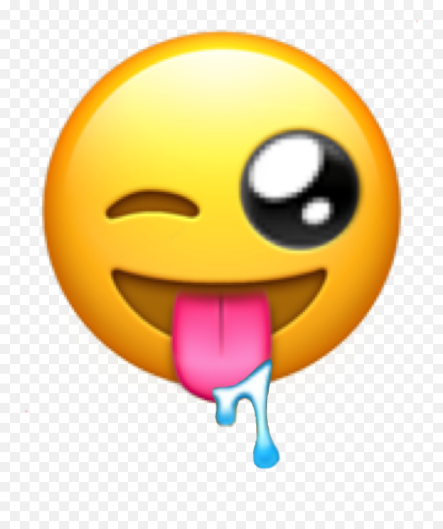 Emoji Emojicombo Drooling Sticker By Mango - Happy Png,Sarcasm Icon