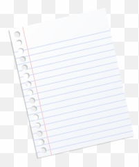 Notebook Paper Torn Png Picture - Diary
