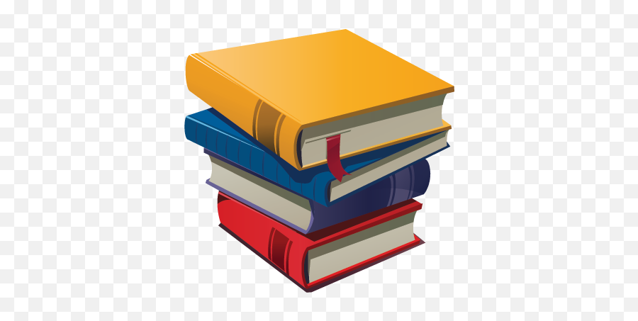 Stack Of Books Clipart Png - Cartoon Stack Of Books Png,Book Stack Png