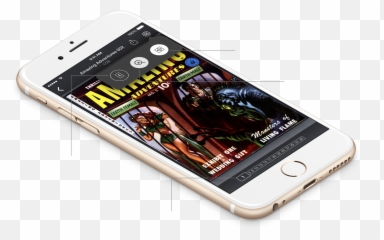 Icomics - The comic reader for iOS Isometric Mobile Phone Png