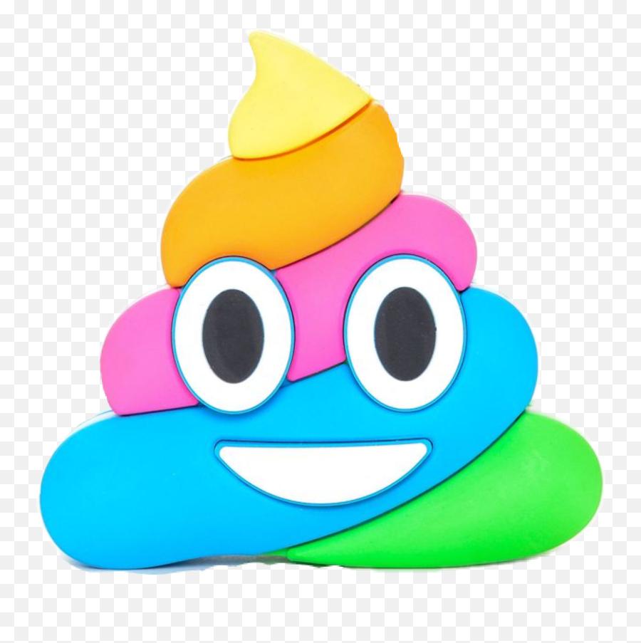Pile Of Poo Emoji Feces Rainbow Smile - Rainbow Poop Emoji Png,Shit Emoji Png