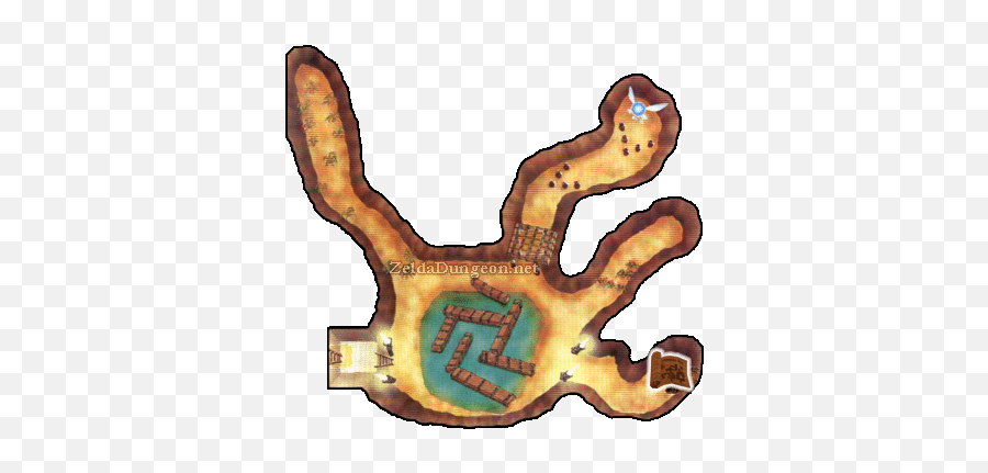 Ocarina Of Time Walkthrough - Bottom Of The Well Zelda Dungeon Zelda Dungeon Maps Oot Png,Treasure Chest Icon Botw Shrine