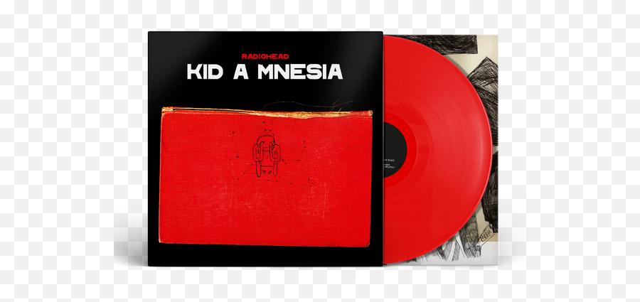 Good Records To Go - Radiohead Kid A Mnesia Vinyl Red Png,Icon 1000 Vigilante Dropout Jacket