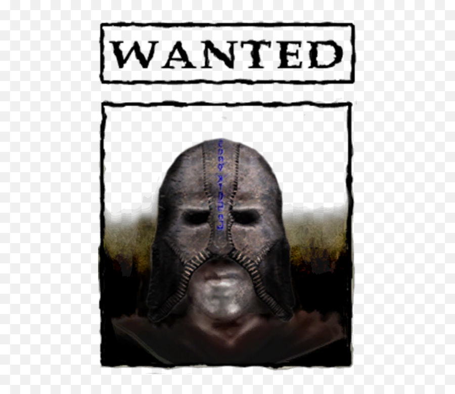 Wanted Poster - Elder Scrolls Oblivion Grey Fox Png,Wanted Poster Png