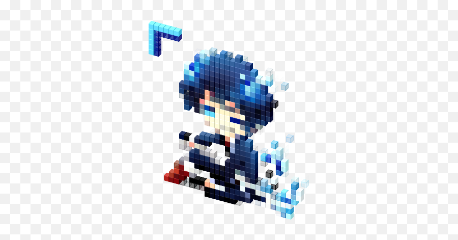 Rin Okumura Flames Cursor Png Icon